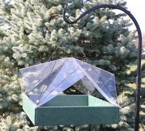 Cover for Hilltop's 12" X 12" Hanging Platform Bird Feeder