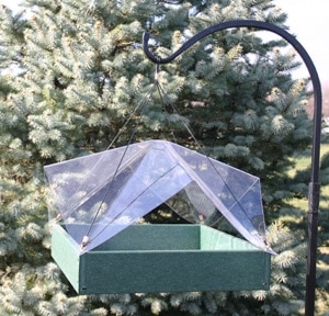 Cover for Hilltop's 12" X 12" Hanging Platform Bird Feeder