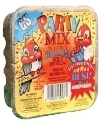 C&S Party Mix Suet Cake