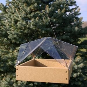 Cover for Hill Top's 9" X 9" Hanging Platform Bird Feeder