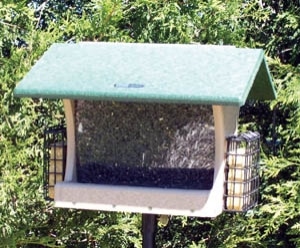 Bird's Choice Recycled 7 Quart Bird Feeder w/Suet