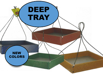 Hilltop Hanging Platform Bird Feeder 12" X 12 "